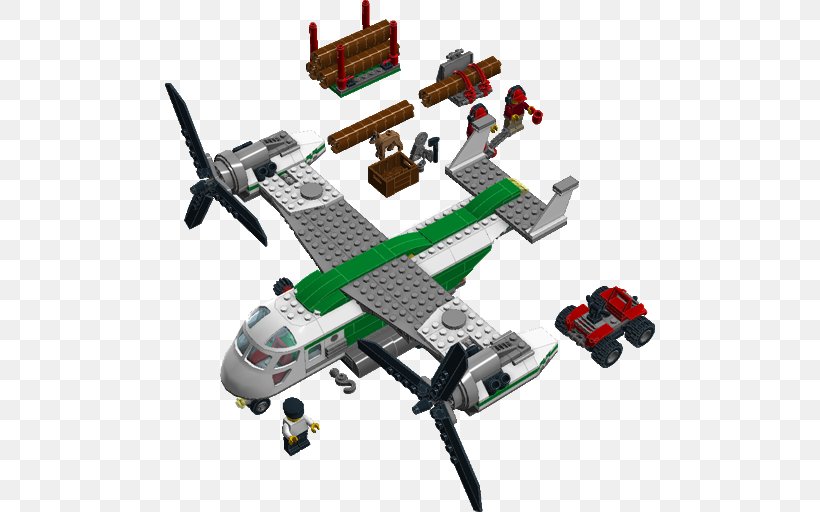 Lego City LEGO 60021 City Cargo Heliplane LEGO Digital Designer Lego Minifigure, PNG, 490x512px, Lego, Aircraft, Bricklink, Brickset, Cargo Download Free