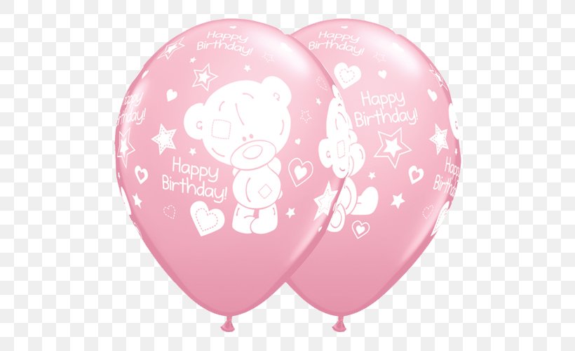 Toy Balloon Birthday Me To You Bears Blue, PNG, 500x500px, Watercolor, Cartoon, Flower, Frame, Heart Download Free