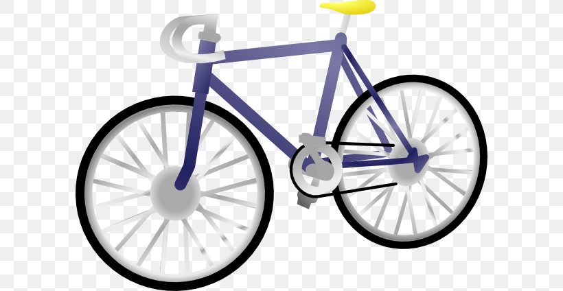 Bicycle Cycling Clip Art, PNG, 600x424px, Bicycle, Bicycle Accessory, Bicycle Drivetrain Part, Bicycle Frame, Bicycle Part Download Free