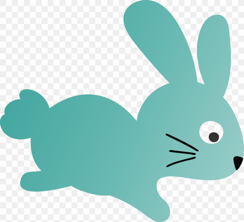 Cute Easter Bunny Easter Day, PNG, 3000x2730px, Cute Easter Bunny, Animal Figure, Easter Bunny, Easter Day, Green Download Free