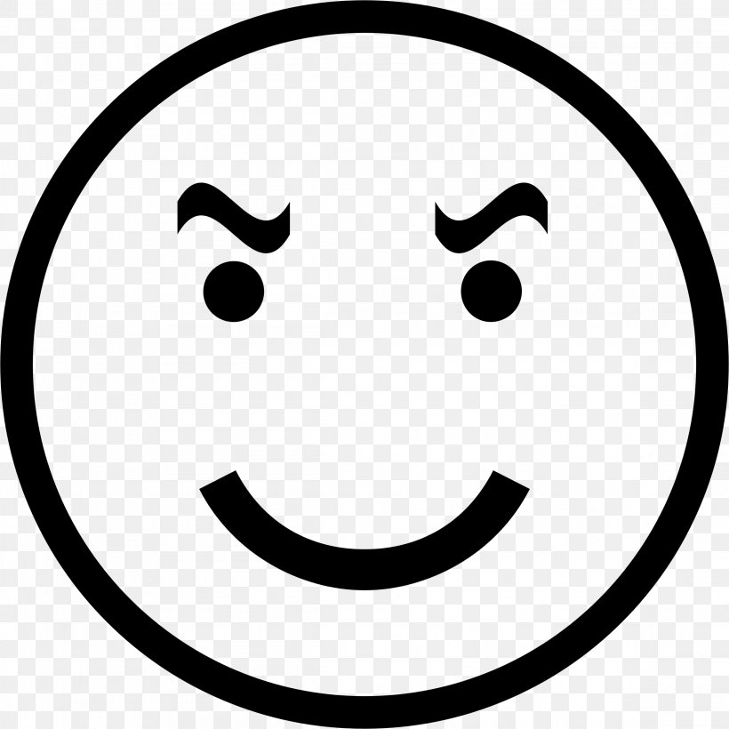 Smiley Emoticon Clip Art, PNG, 2298x2298px, Smiley, Black And White, Emoticon, Emotion, Face Download Free