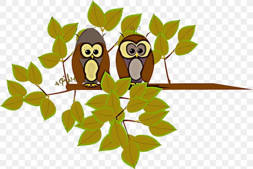 Owl Branch Leaf Bird Cartoon, PNG, 896x600px, Owl, Animal Figure, Bird, Branch, Cartoon Download Free