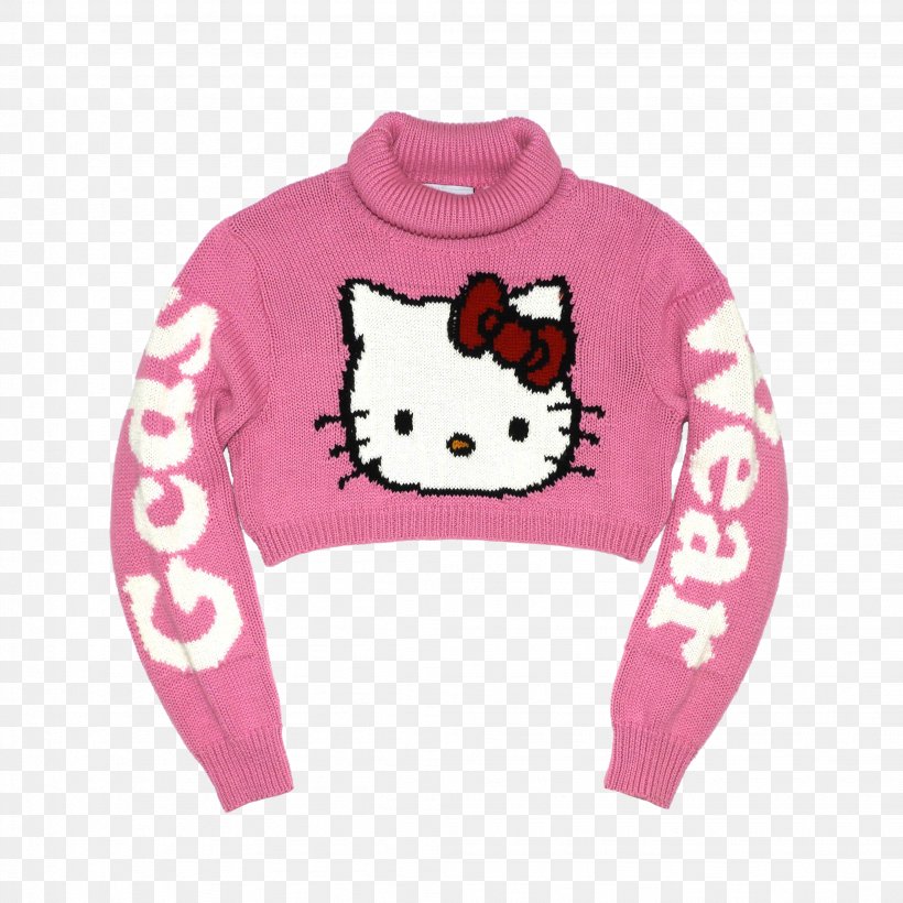 Hello Kitty T-shirt Sweater Bluza Fashion, PNG, 2047x2048px, Hello Kitty, Bluza, Character, Clothing, Entertainment Download Free