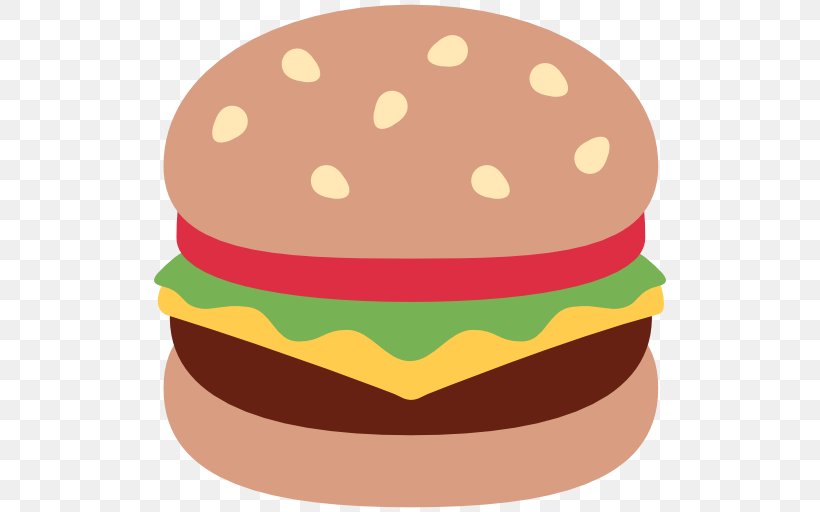 Hamburger French Fries McDonald's Big Mac Emoji Veggie Burger, PNG, 512x512px, Hamburger, Apple, Cheeseburger, Cuisine, Emoji Download Free