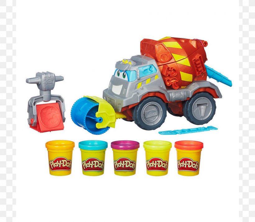 Play-Doh Cement Mixers Betongbil Toy, PNG, 1098x960px, Playdoh, Betongbil, Cement, Cement Mixers, Child Download Free