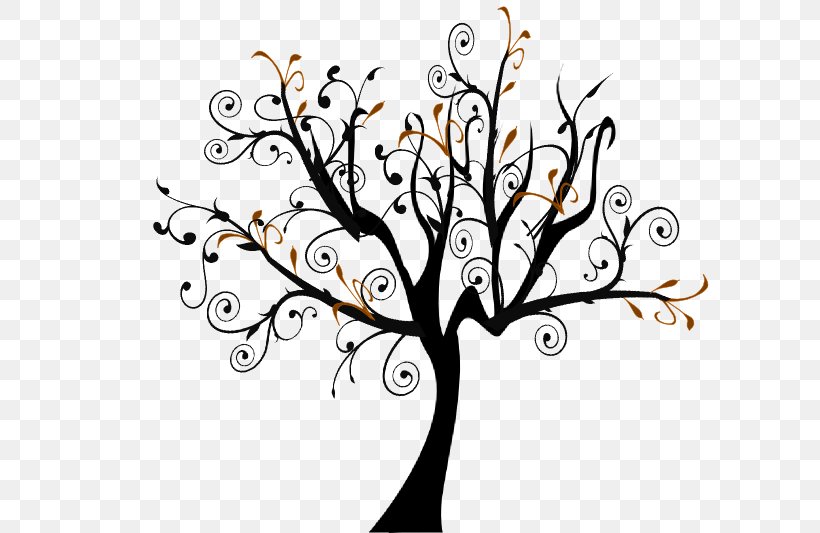 Branch Tree Clip Art, PNG, 600x533px, Branch, Art, Artwork, Black And White, Flora Download Free