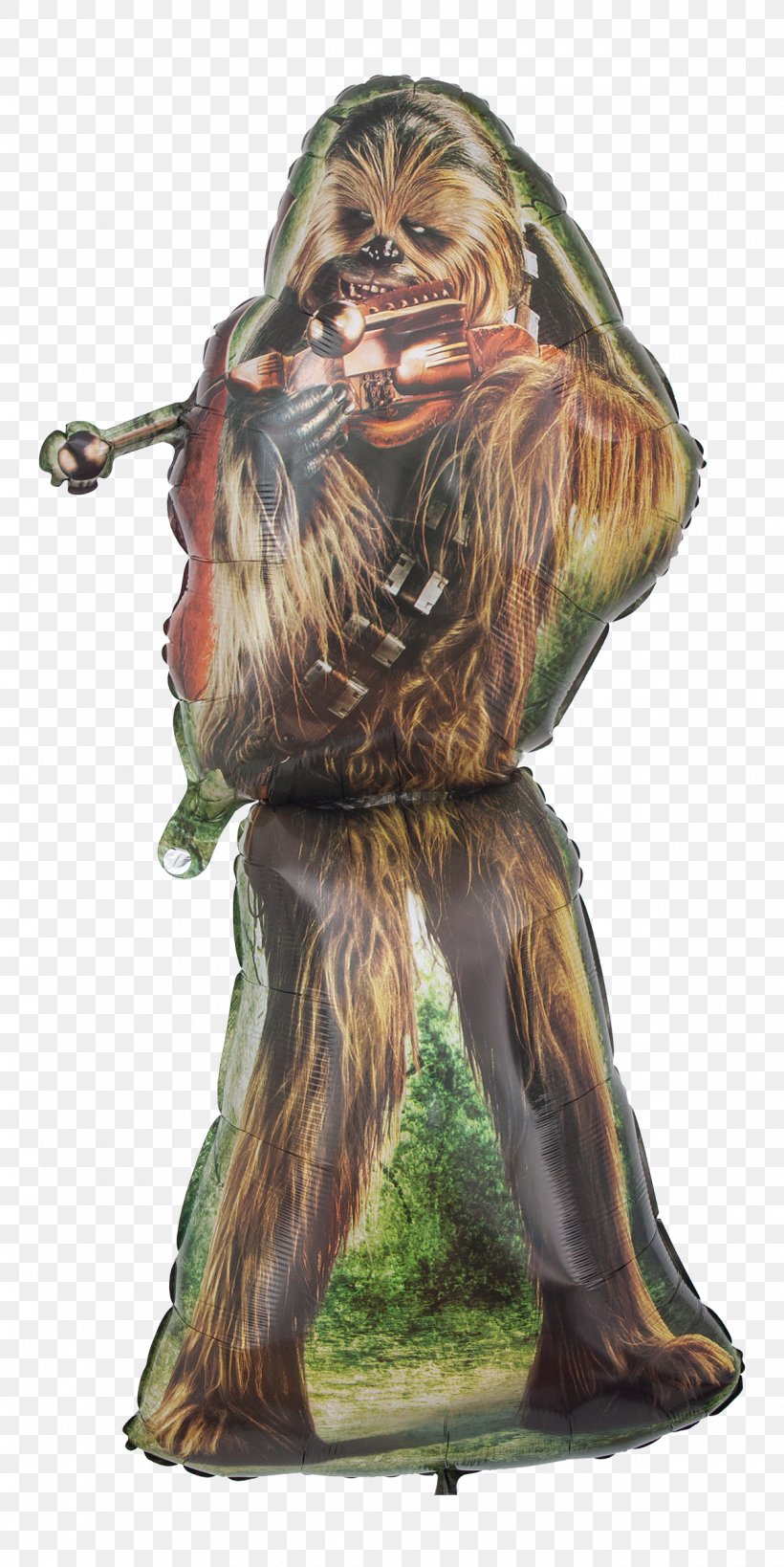 Chewbacca Toy Balloon Figurine Star Wars Foil, PNG, 1200x2398px, Chewbacca, Balloon, Dostawa, Fictional Character, Figurine Download Free