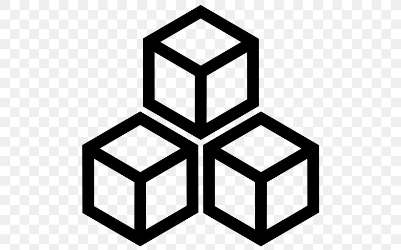 Cubes Vector, PNG, 512x512px, Toy Block, Black And White, Cube, Data, Geometric Shape Download Free