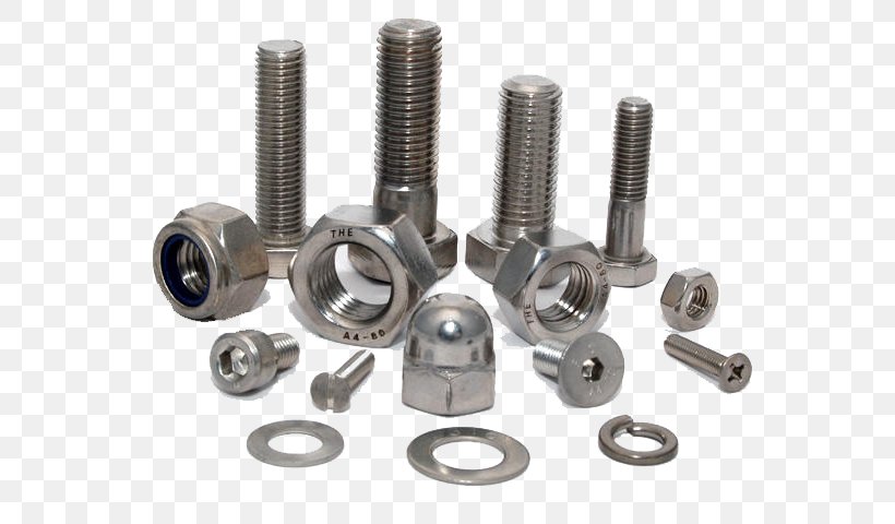 Fastener Nut Stainless Steel Bolt, PNG, 640x480px, Fastener, Alloy Steel, Axle Part, Bolt, Building Materials Download Free