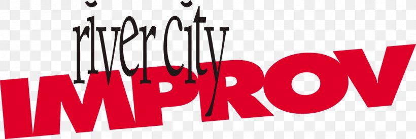 Logo Improvisational Theatre River City Saloon Design, PNG, 1323x444px, Logo, Art, Atv, Audience, Brand Download Free