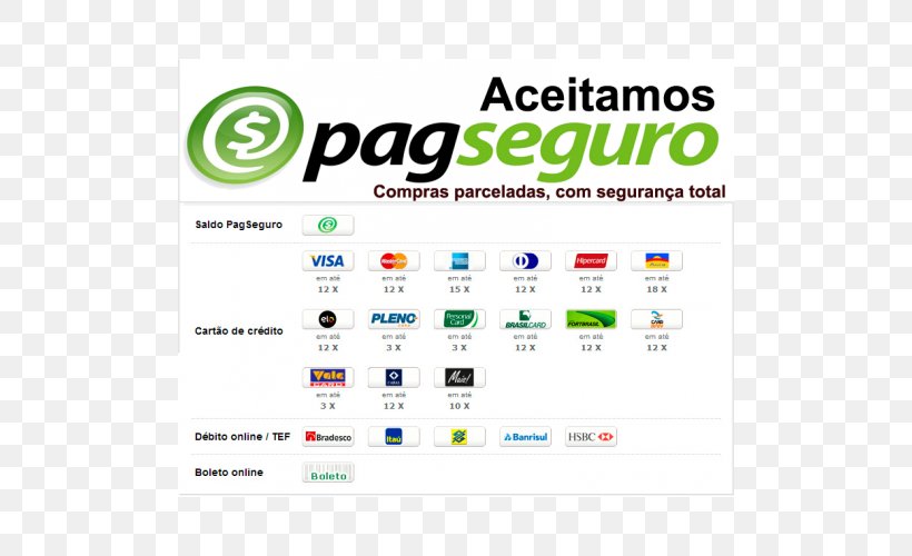 PagSeguro Brazil Credit Card Payment American Express, PNG, 500x500px, Pagseguro, American Express, Area, Brand, Brazil Download Free
