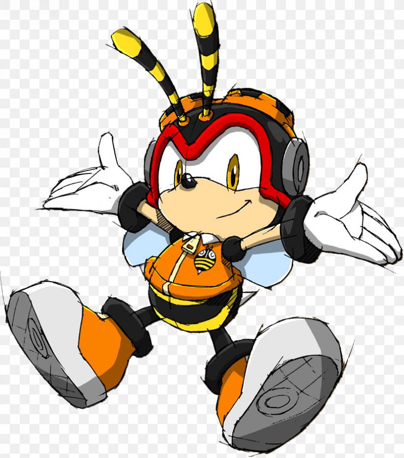 Sonic Heroes Charmy Bee Sonic The Hedgehog Espio The Chameleon Vector The Crocodile, PNG, 827x937px, Sonic Heroes, Artwork, Chaotix Detective Agency, Charmy Bee, Espio The Chameleon Download Free