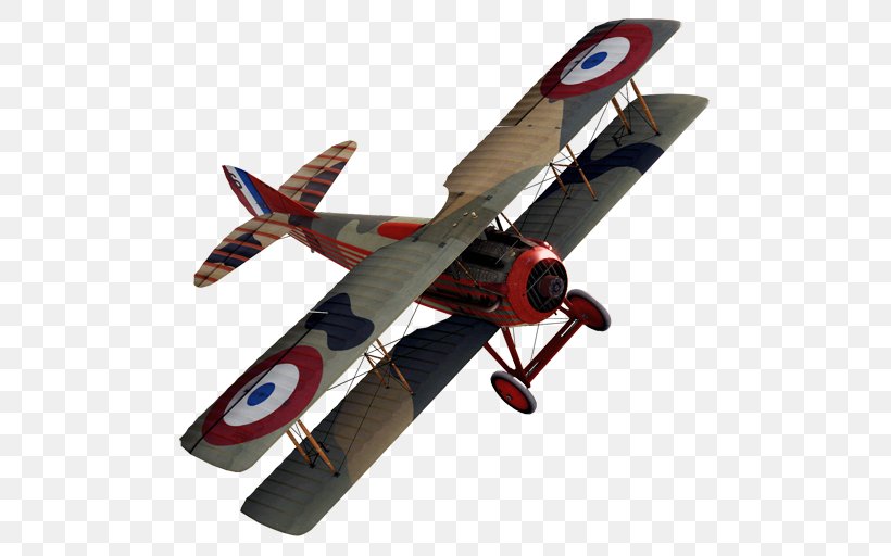 SPAD S.XIII Airplane Aircraft Société Pour L'aviation Et Ses Dérivés Rise Of Flight: The First Great Air War, PNG, 512x512px, Spad Sxiii, Aircraft, Airplane, Art, Aviation Download Free