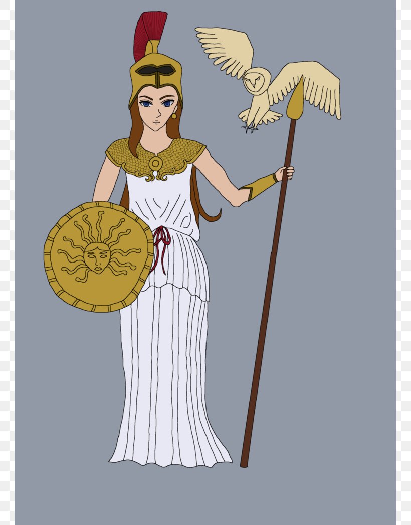 Athena Parthenos Medusa Owl Goddess, PNG, 762x1048px, Athena Parthenos, Aegis, Art, Athena, Cartoon Download Free