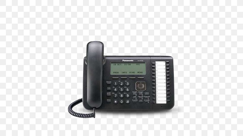 Panasonic KX-DT543 Wired Handset LCD IP Phone KX-DT543NE-B Business Telephone System, PNG, 613x460px, Panasonic, Answering Machine, Backlight, Business Telephone System, Caller Id Download Free