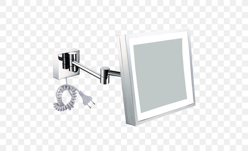 Light Mirror Magnification Bathroom Magnifying Glass, PNG, 500x500px, Light, Bathroom, Bathroom Cabinet, Cosmetics, Face Download Free