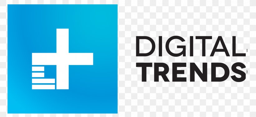 Logo Digital Trends Font Brand Vector Graphics, PNG, 1395x643px, Logo, Area, Blue, Brand, Digital Trends Download Free