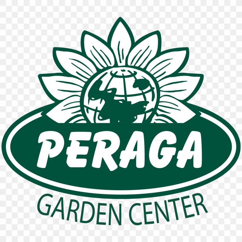 Peraga Garden Center Logo Brand Coupon, PNG, 1000x1000px, Garden, Area, Artwork, Black And White, Brand Download Free
