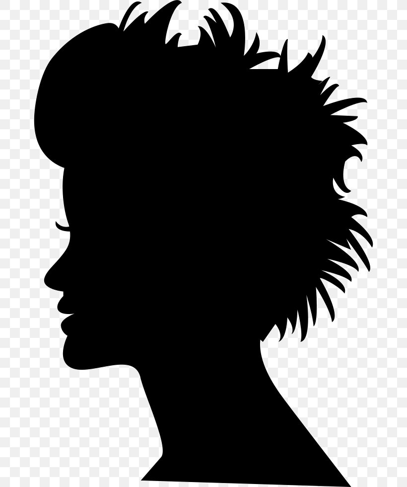 Silhouette Photography, PNG, 684x980px, Silhouette, Arecales, Blackandwhite, Face, Hair Download Free