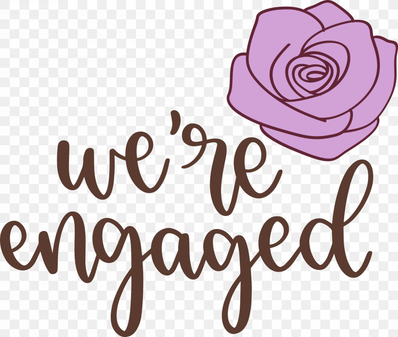 We Are Engaged Love, PNG, 3000x2549px, Love, Cut Flowers, Floral Design, Flower, Logo Download Free