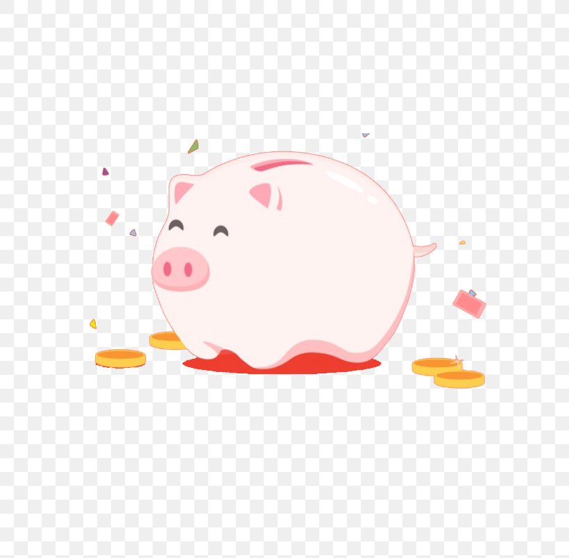 Domestic Pig Piggy Bank Illustration, PNG, 658x804px, Domestic Pig, Bank, Cartoon, Designer, Finance Download Free
