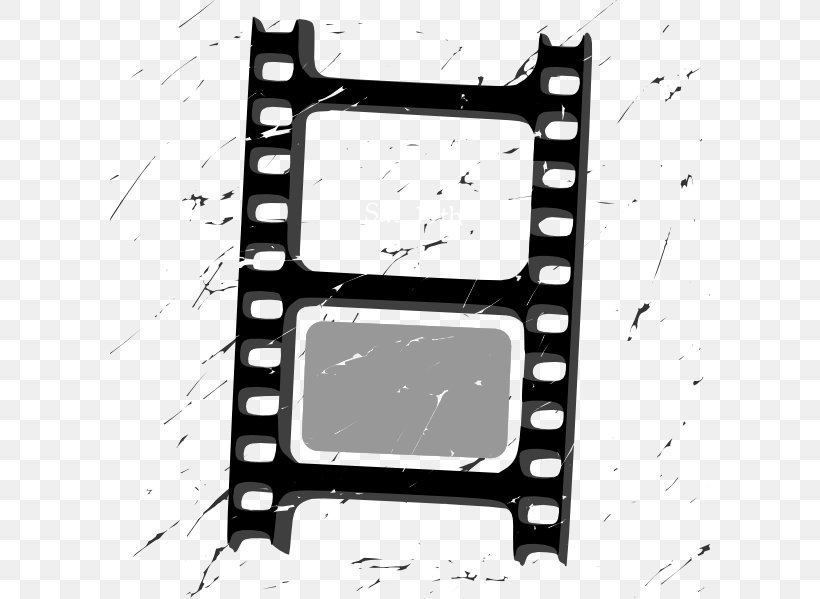Photographic Film Movie Camera Cinema Clip Art, PNG, 600x599px, Photographic Film, Art, Art Film, Black And White, Camera Download Free