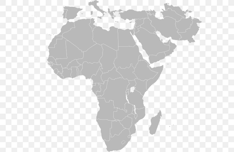 North Africa Middle East Blank Map World Map Western Asia, PNG, 600x535px, North Africa, Africa, Black And White, Blank Map, City Map Download Free