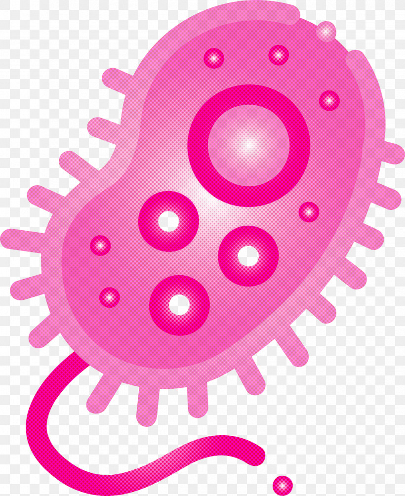 Bacteria Germs Virus, PNG, 2448x3000px, Bacteria, Germs, Magenta, Pink, Virus Download Free