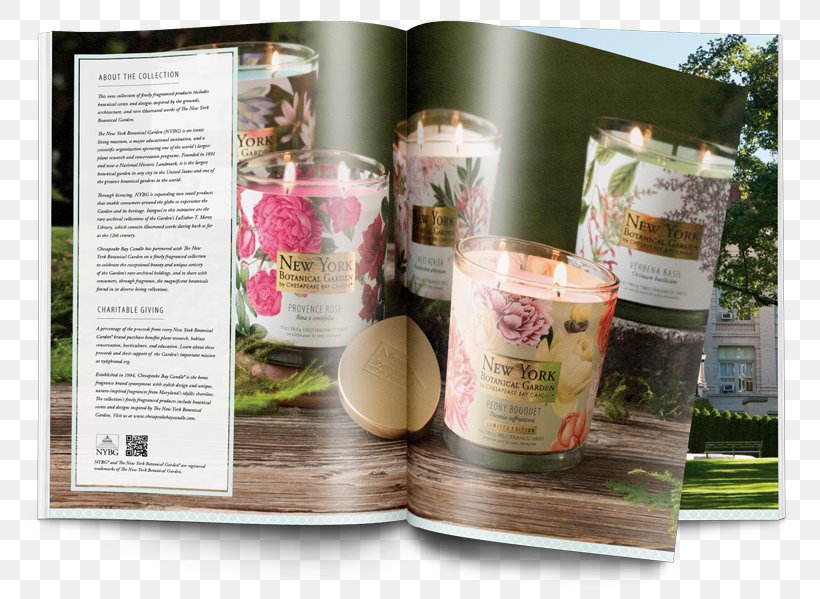New York Botanical Garden Candle Wick Flavor, PNG, 800x599px, New York Botanical Garden, Botanical Garden, Brochure, Candle, Candle Wick Download Free