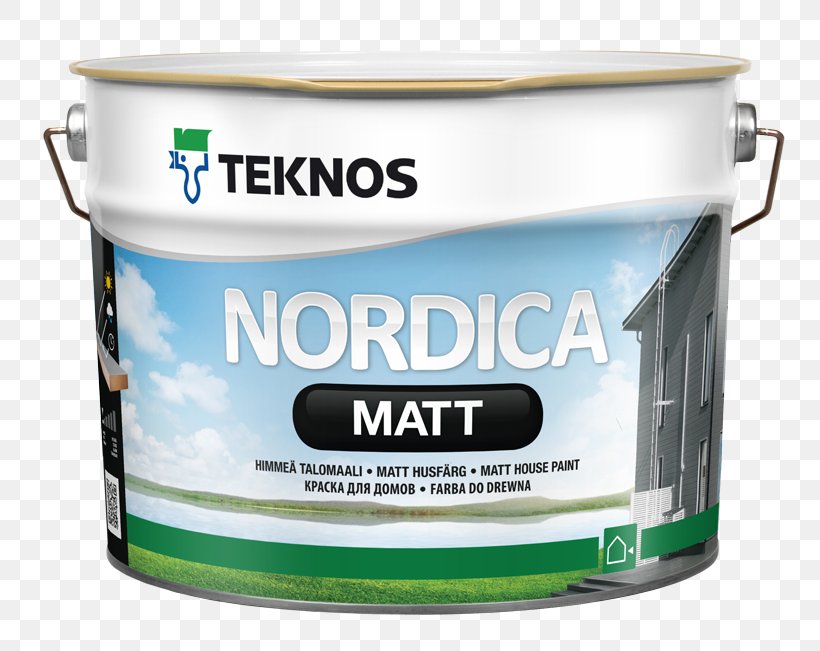 Paint Лакокрасочные материалы Primer Teknos Finskiye Kraski Nordica, PNG, 800x651px, Paint, Acrylate, Acrylic Paint, Coating, Hardware Download Free