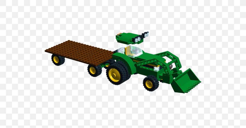 Tractor LEGO Motor Vehicle Product Design, PNG, 660x428px, Tractor, Agricultural Machinery, Cart, Lego, Lego Group Download Free