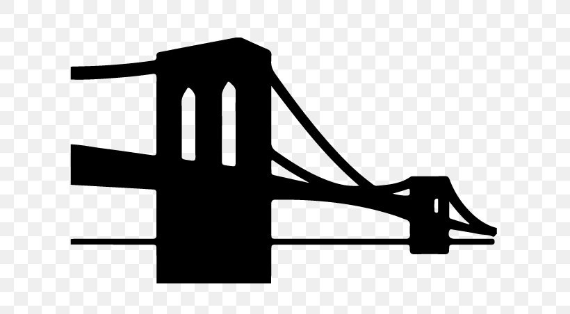 Brooklyn Bridge BIB Media Sticker Clip Art, PNG, 685x452px, Brooklyn Bridge, Black, Black And White, Brand, Bridge Download Free