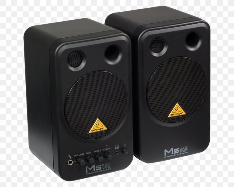 Microphone Studio Monitor Behringer Audio Loudspeaker, PNG, 1000x800px, Watercolor, Cartoon, Flower, Frame, Heart Download Free