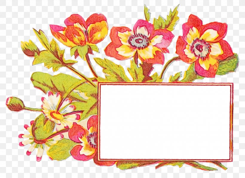 Pink Flower Frame, PNG, 1600x1165px, Floral Design, Cut Flowers, Flower, Magenta, Petal Download Free