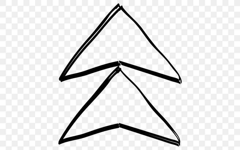 Arrow Drawing Triangle Line, PNG, 512x512px, Drawing, Area, Black And White, Line Art, Monochrome Photography Download Free
