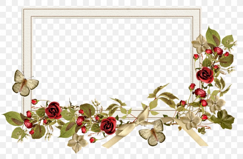 Floral Design Picture Frames Wreath Garden Roses Flower, PNG, 900x590px, Floral Design, Birthday, Body Jewelry, Christmas, Christmas Decoration Download Free