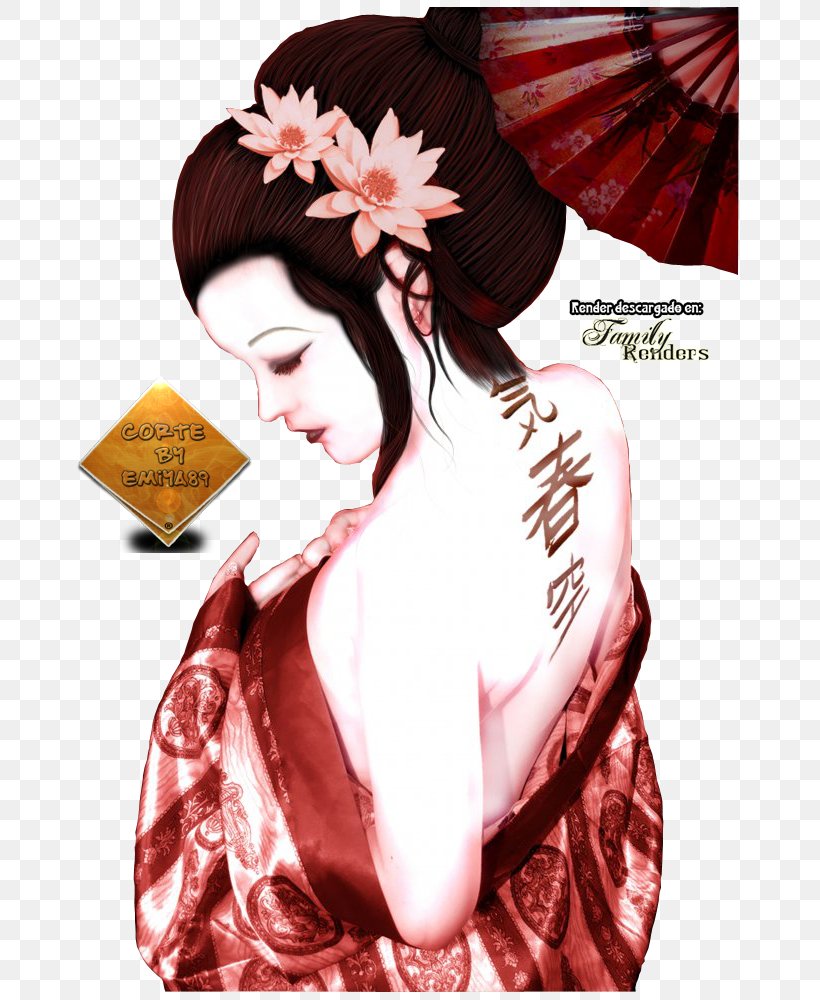 Memoirs Of A Geisha Japanese Art, PNG, 666x1000px, Watercolor, Cartoon, Flower, Frame, Heart Download Free