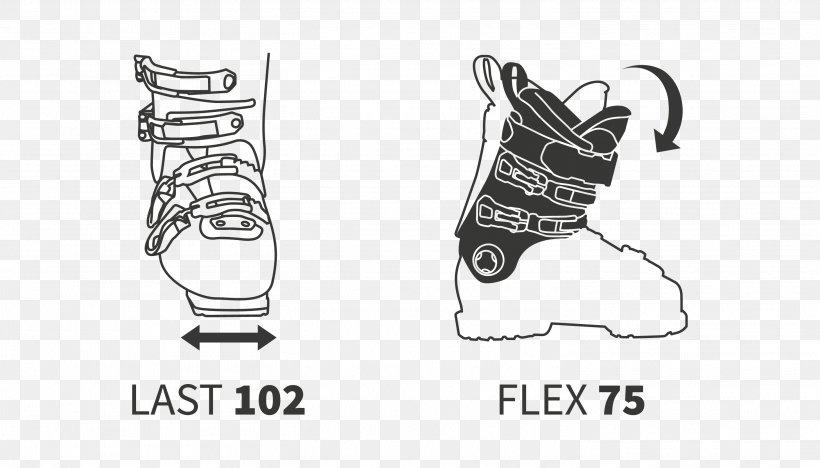 Shoe Skiing Ski Boots Footwear, PNG, 2917x1667px, Shoe, Arm, Backcountry Skiing, Black, Black And White Download Free