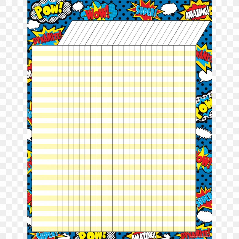 Superhero Teacher Classroom Chart Education, PNG, 900x900px, Superhero, Area, Blue, Chart, Classroom Download Free