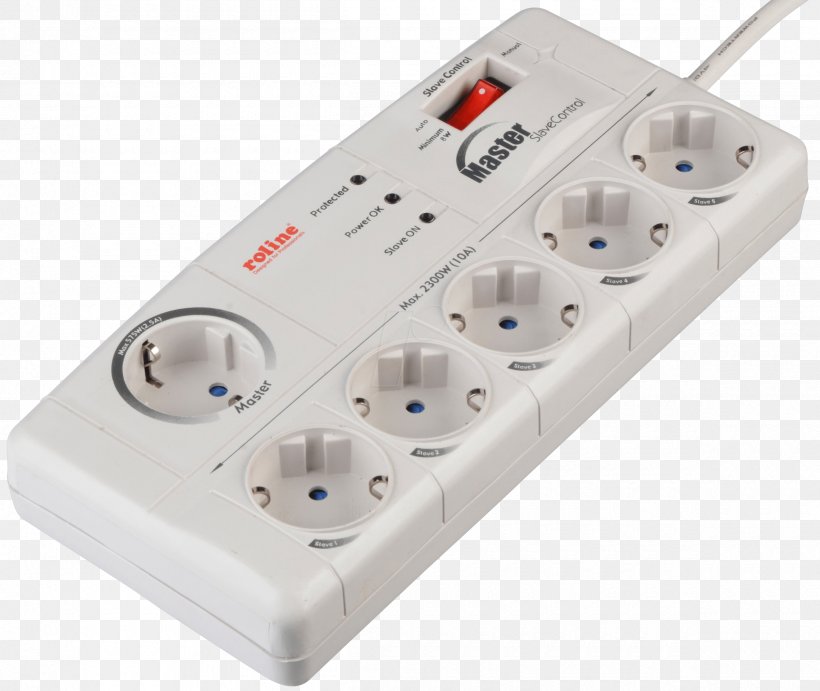 Master/slave Power Strips & Surge Suppressors Computer Hardware Electronics, PNG, 2400x2024px, Masterslave, Computer, Computer Component, Computer Hardware, Eating Download Free