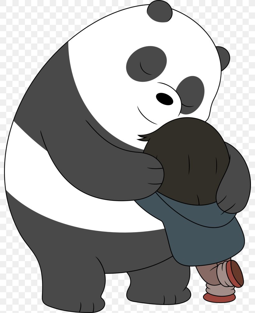 Giant Panda Bear Desktop Wallpaper Drawing Cuteness, PNG, 794x1007px, Giant Panda, Animation, Art, Bear, Black Download Free