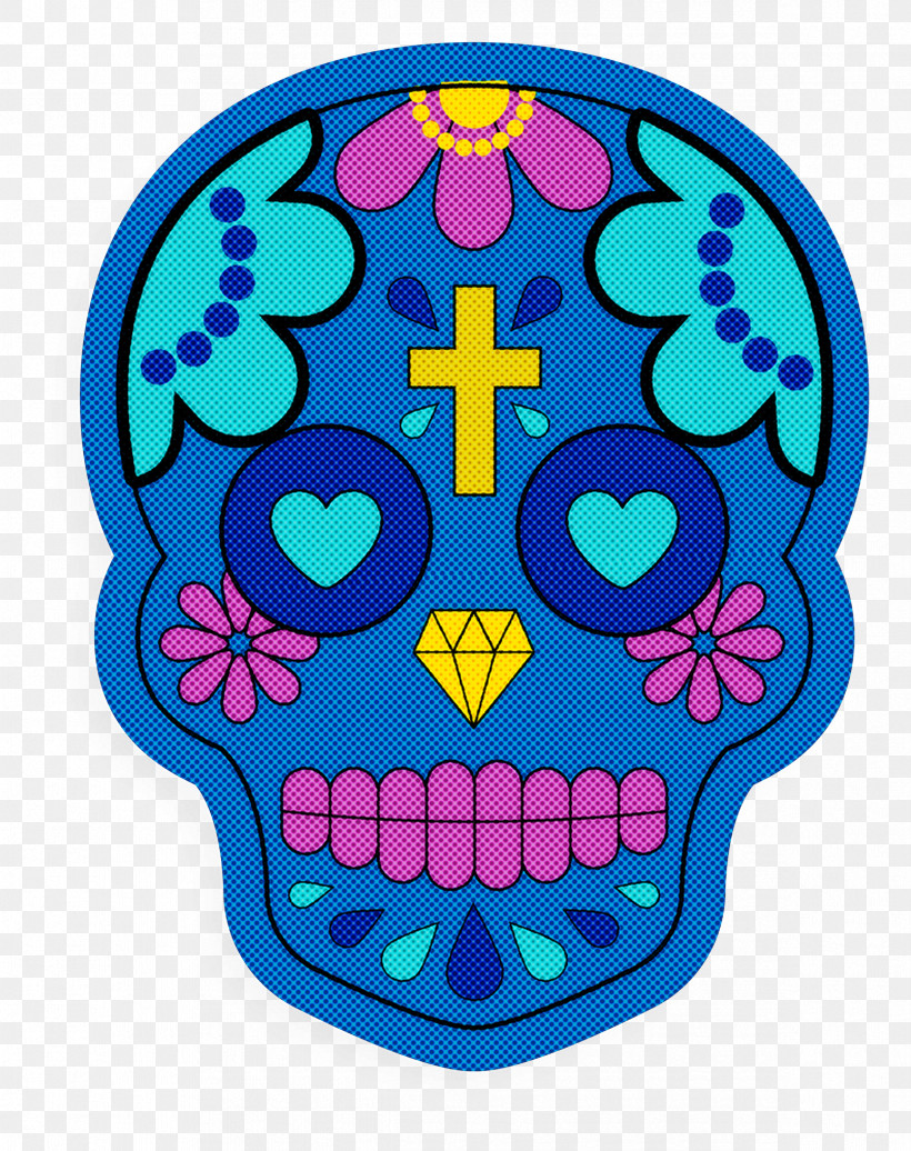 Skull Mexico, PNG, 2373x3000px, Skull, Day Of The Dead, Drawing, Line Art, Mexico Download Free