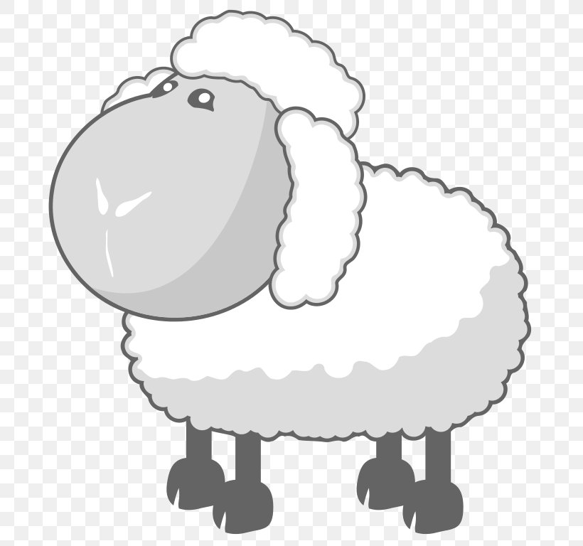 Counting Sheep Clip Art, PNG, 706x768px, Sheep, Animation, Area, Artwork, Black And White Download Free