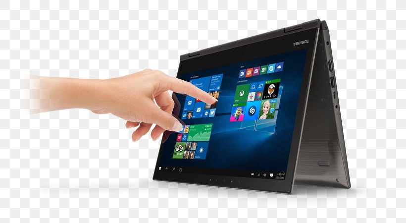 Laptop Toshiba Satellite Radius 12 P20W-C 2-in-1 PC, PNG, 740x450px, 2in1 Pc, Laptop, Display Device, Electronic Device, Electronics Download Free