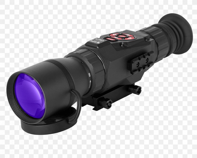 Telescopic Sight American Technologies Network Corporation Night Vision Device Optics, PNG, 2000x1600px, Telescopic Sight, Binoculars, Camera Lens, Hardware, Hunting Download Free