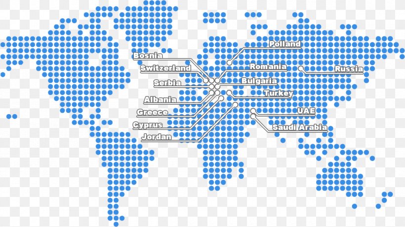 World Map Dot Distribution Map, PNG, 1180x664px, World, Area, Blue, Diagram, Dot Distribution Map Download Free