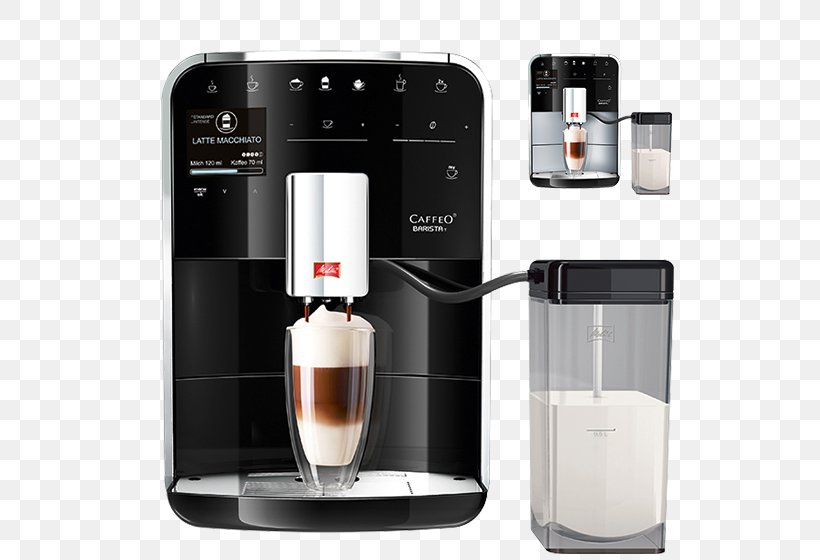 Coffeemaker Espresso Kaffeautomat Melitta, PNG, 560x560px, Coffee, Barista, Burr Mill, Cappuccino, Coffeemaker Download Free