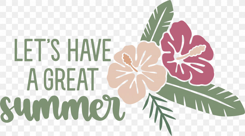Great Summer Summer, PNG, 3000x1666px, Great Summer, Cricut, Floral Design, Leaf, Plain Text Download Free