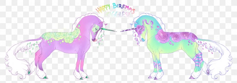 Horse Pony Unicorn, PNG, 1511x529px, Watercolor, Cartoon, Flower, Frame, Heart Download Free