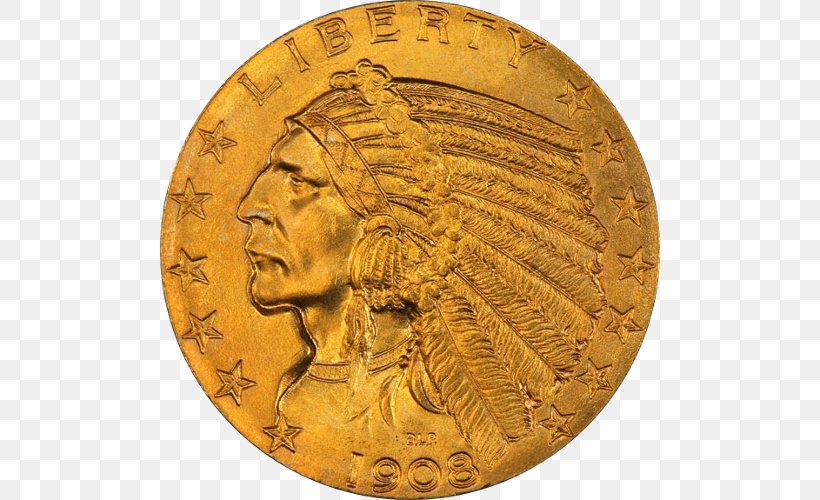Indian Head Gold Pieces Gold Coin Indian Head Cent, PNG, 500x500px, Indian Head Gold Pieces, Ancient History, Artifact, Brass, Bullion Coin Download Free